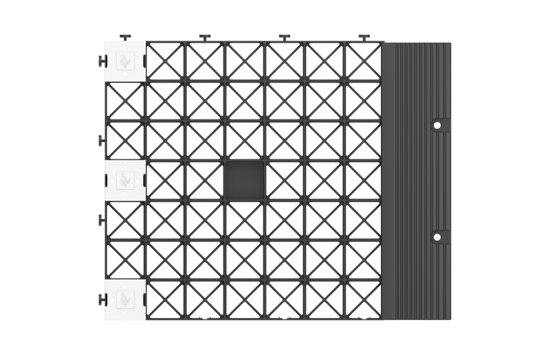 Indlæs billede i Gallery Viewer, Assembly of IBRAN-B bay markers pushed into IBRAN-X gravel grids, connected to IBRAN-V gravel grid ramps