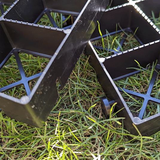 IBRAN-X Gravel Grids are easy to install and connect together quickly